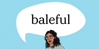 Word of the Day: baleful Word of the Day: baleful