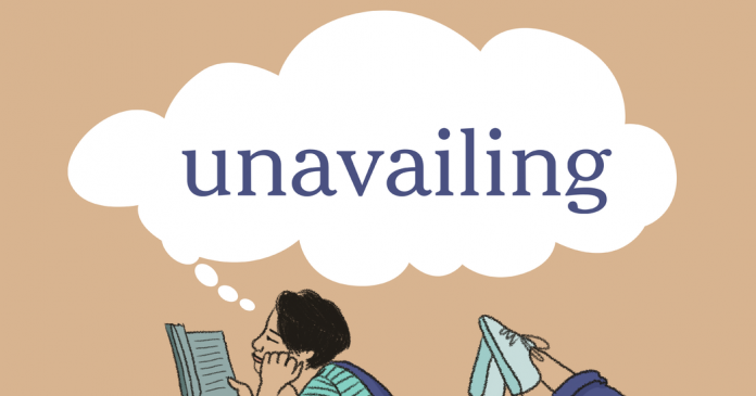 Word of the Day: unavailing