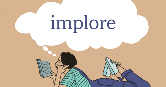 Word of the Day: implore