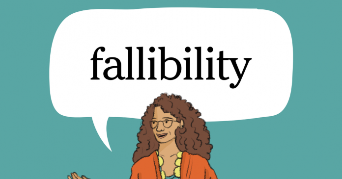 Word of the Day: fallibility