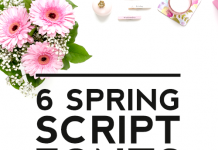 6 Spring Script Fonts That Will Blow You Away 6 Spring Script Fonts That Will Blow You Away