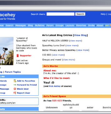 This 20-Year-Old Programmer Coded Myspace Back To Life — Take A Look This 20-Year-Old Programmer Coded Myspace Back To Life — Take A Look