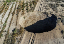 A mysterious hole, bigger than the White House, appears in Chile A mysterious hole, bigger than the White House, appears in Chile
