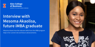 An interview with Mesoma Akaolisa, future iMBA graduate. An interview with Mesoma Akaolisa, future iMBA graduate.