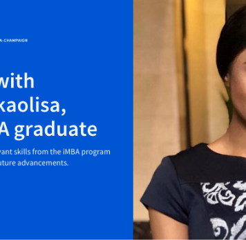 An interview with Mesoma Akaolisa, future iMBA graduate. An interview with Mesoma Akaolisa, future iMBA graduate.