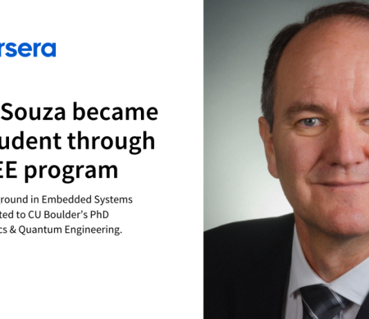 Antonio Souza opened the door to being a PhD student through the MS-EE program Antonio Souza opened the door to being a PhD student through the MS-EE program