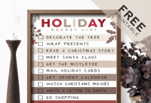 Holiday Bucket List Free Printable – Seasonal Must-have! Holiday Bucket List Free Printable – Seasonal Must-have!
