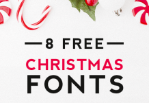 8 Free Christmas Fonts You Must Know 8 Free Christmas Fonts You Must Know