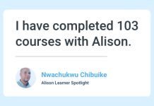 Comment on Alison Learner Spotlight: Nwachukwu Chibuike by Nwachukwu CHIBUIKE Comment on Alison Learner Spotlight: Nwachukwu Chibuike by Nwachukwu CHIBUIKE