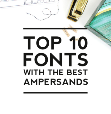 Top 10 Fonts with the Best Ampersands Top 10 Fonts with the Best Ampersands
