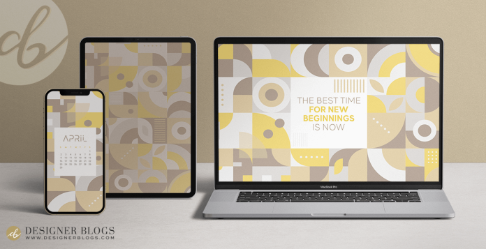 Free April 2023 Wallpaper & Instagram quote