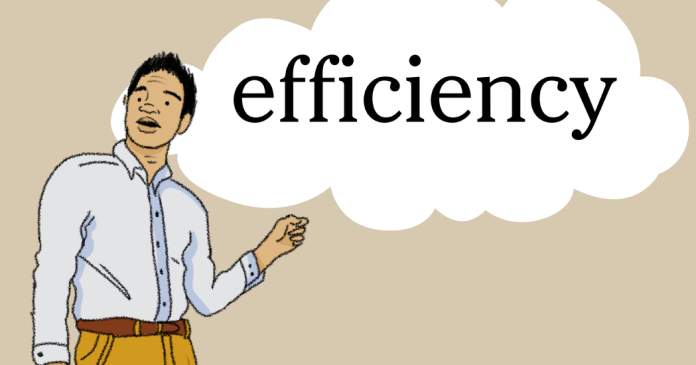 Word of the Day: efficiency