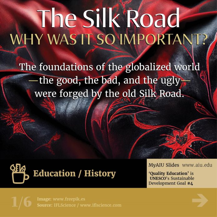 AIU Slides: The silk Road why was it so important?