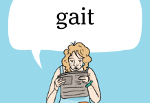 Word of the Day: gait Word of the Day: gait