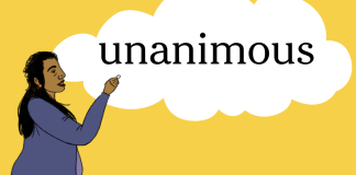 Word of the Day: unanimous Word of the Day: unanimous