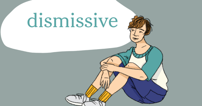 Word of the Day: dismissive