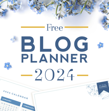 2024 Free Blog Planner in LIMITED EDITION Color 2024 Free Blog Planner in LIMITED EDITION Color