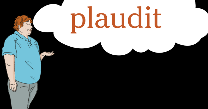 Word of the Day: plaudit