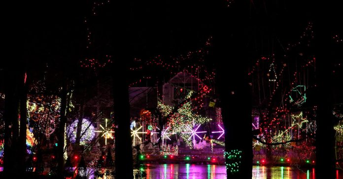 When Do Holiday Decorations Go From Festive to Excessive?