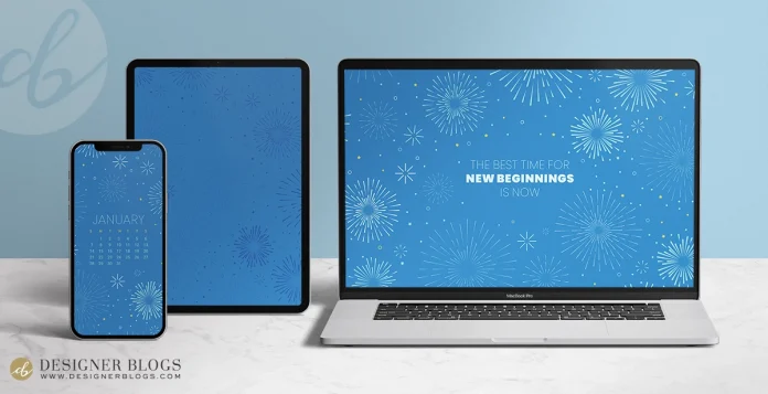 Free January 2024 Wallpaper & Instagram quote