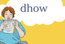 Word of the Day: dhow Word of the Day: dhow