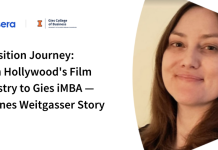 How a Film Industry Professional Decided to Pursue the Gies iMBA How a Film Industry Professional Decided to Pursue the Gies iMBA