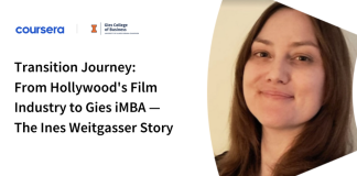 How a Film Industry Professional Decided to Pursue the Gies iMBA How a Film Industry Professional Decided to Pursue the Gies iMBA