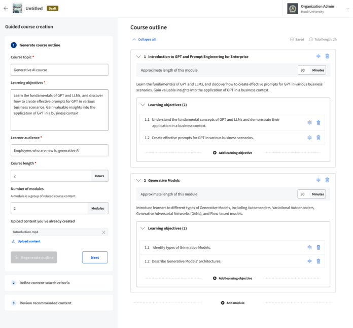 Coursera Launches Course Builder: Organizations Can Now Quickly Create and Launch Custom Courses at Scale