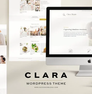 Meet CLARA – New Stylish WordPress Theme Meet CLARA – New Stylish WordPress Theme
