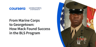 From Marine Corps to Georgetown: How Mack Found Success in the BLS Program From Marine Corps to Georgetown: How Mack Found Success in the BLS Program