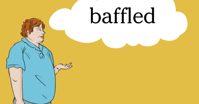 Word of the Day: baffled