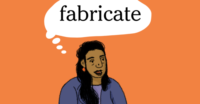 Word of the Day: fabricate