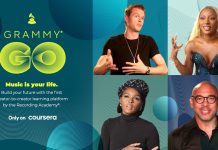 GRAMMY GO™ partners with Coursera to educate and inspire artists on a worldwide scale GRAMMY GO™ partners with Coursera to educate and inspire artists on a worldwide scale
