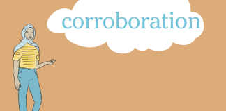 Word of the Day: corroboration Word of the Day: corroboration