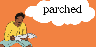 Word of the Day: parched Word of the Day: parched