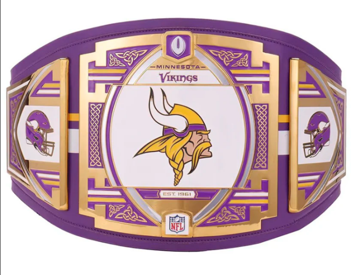 The Stylish NFL Title Belt: A Fusion of Football and Wrestling Championships