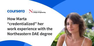 How Marta “credentialized” her work experience with the Northeastern DAE degree How Marta “credentialized” her work experience with the Northeastern DAE degree