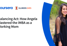 Balancing Act: How Angela Mastered the iMBA as a Working Mom Balancing Act: How Angela Mastered the iMBA as a Working Mom