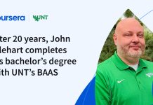 Perseverance and Growth: John Iglehart’s Inspiring UNT Degree Story Perseverance and Growth: John Iglehart’s Inspiring UNT Degree Story