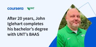 Perseverance and Growth: John Iglehart’s Inspiring UNT Degree Story Perseverance and Growth: John Iglehart’s Inspiring UNT Degree Story