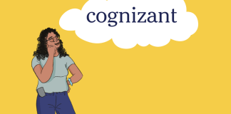 Word of the Day: cognizant Word of the Day: cognizant