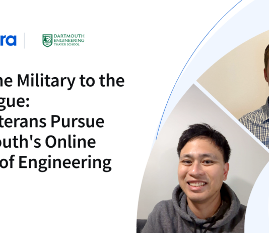 From the Military to the Ivy League: Two Veterans Pursue Dartmouth’s Online Master of Engineering From the Military to the Ivy League: Two Veterans Pursue Dartmouth’s Online Master of Engineering