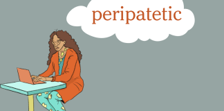 Word of the Day: peripatetic Word of the Day: peripatetic