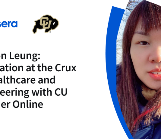 Sharon Leung: Innovation at the Crux of Healthcare and Engineering with CU Boulder Online Sharon Leung: Innovation at the Crux of Healthcare and Engineering with CU Boulder Online