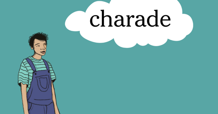 Word of the Day: charade