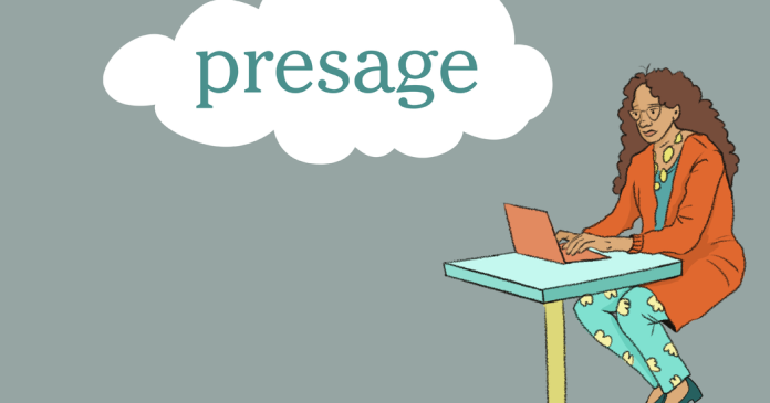 Word of the Day: presage