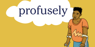 Word of the Day: profusely Word of the Day: profusely