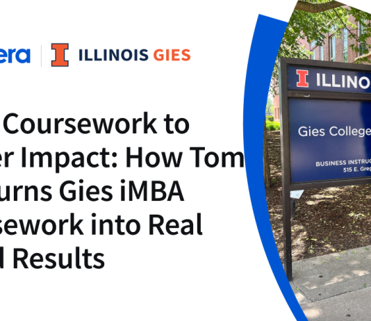 From Coursework to Career Impact: How Tom Fail Turns Gies iMBA Coursework into Real World Results From Coursework to Career Impact: How Tom Fail Turns Gies iMBA Coursework into Real World Results