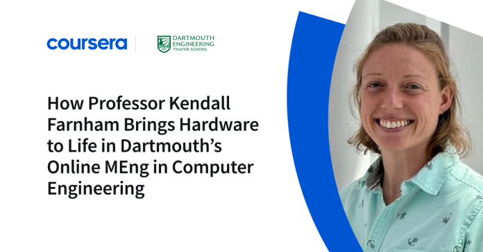 How Professor Kendall Farnham Brings Hardware to Life in Dartmouth’s Online MEng in Computer Engineering