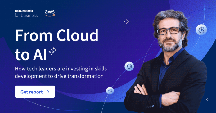 Coursera-AWS Research Reveals Tech Leaders Prioritizing Cloud, AI Skills to Drive Transformation